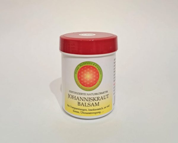 Johanniskraut Balsam Bachblütenoase Wohlfühl Akademie