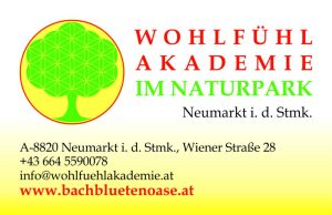 2503 visitenkarte s2 Bachblütenoase Wohlfühl Akademie
